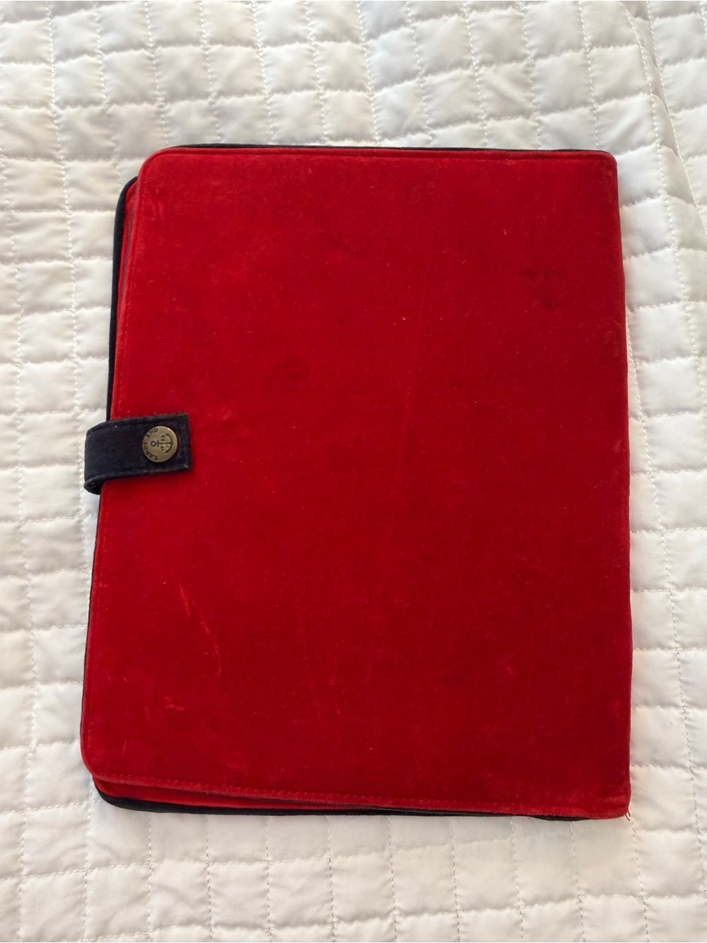 Needlepoint IPad Case “R” - Picture 2 of 3